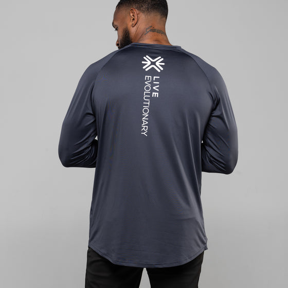 Prime II Long-Sleeve - Grey / Blue