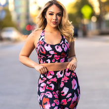  Adore Sports Bra - Floral Pink