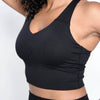 Classic Sports Bra (Black) - Live Evolutionary