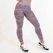  Rebel Seamless Leggings (Camo Purple)