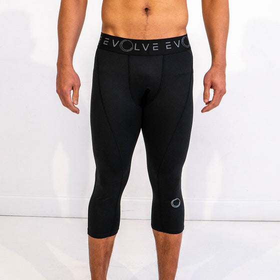 LE 3/4 Compression Leggings - Black