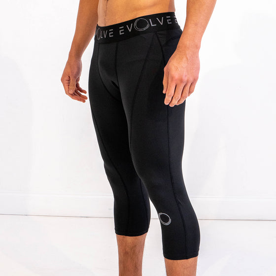 LE 3/4 Compression Leggings - Black