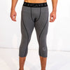 LE 3/4 Compression Leggings - Dark Grey