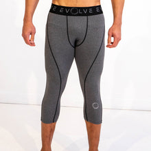  LE 3/4 Compression Leggings - Dark Grey