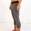 LE 3/4 Compression Leggings - Dark Grey