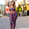 Adore Leggings - Floral Pink