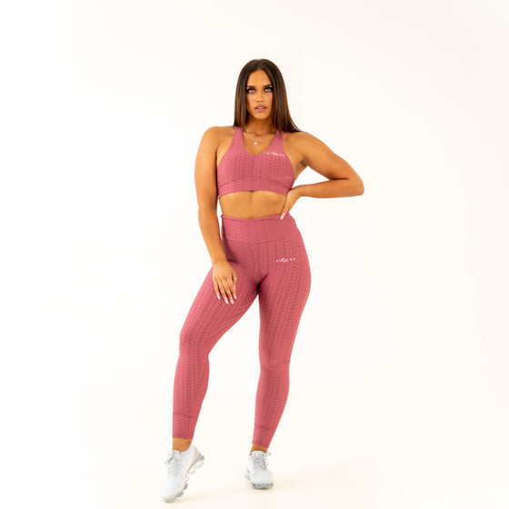 Rio Sports Bra - Dusty Rose