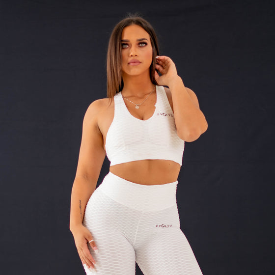 Rio Sports Bra - White