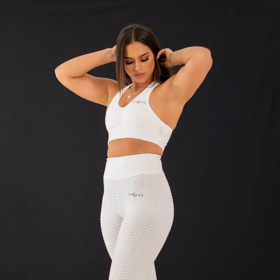 Rio Sports Bra - White