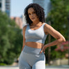 Elevate Seamless Sports Bra (Gray)