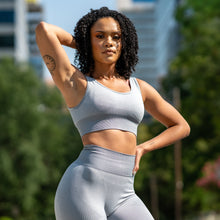  Elevate Seamless Sports Bra (Gray)