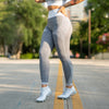 Elevate Seamless Leggings (Grey and White)