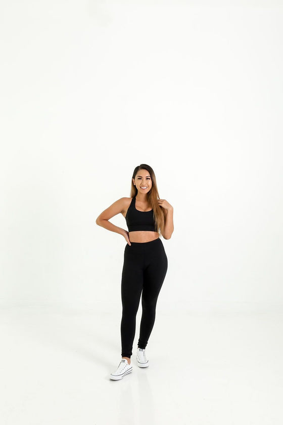 Adore Leggings (Black) - Live Evolutionary