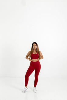  Adore Leggings (Brick Red) - Live Evolutionary