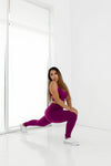 Adore Leggings (Purple) - Live Evolutionary