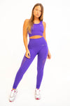 Aspire Seamless Leggings (Violet) - Live Evolutionary