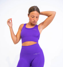  Aspire Seamless Sports Bra (Violet) - Live Evolutionary