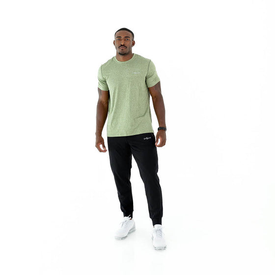 Accelerate Tee - Heather Green