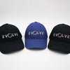 Evolve Fitted Baseball Cap - Black/Pink - Live Evolutionary