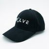 Evolve Fitted Baseball Cap - Black/White - Live Evolutionary