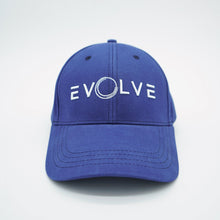  Evolve Fitted Baseball Cap - Blue/White - Live Evolutionary