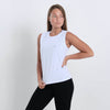 Evolve Open Back Tank (White) - Live Evolutionary