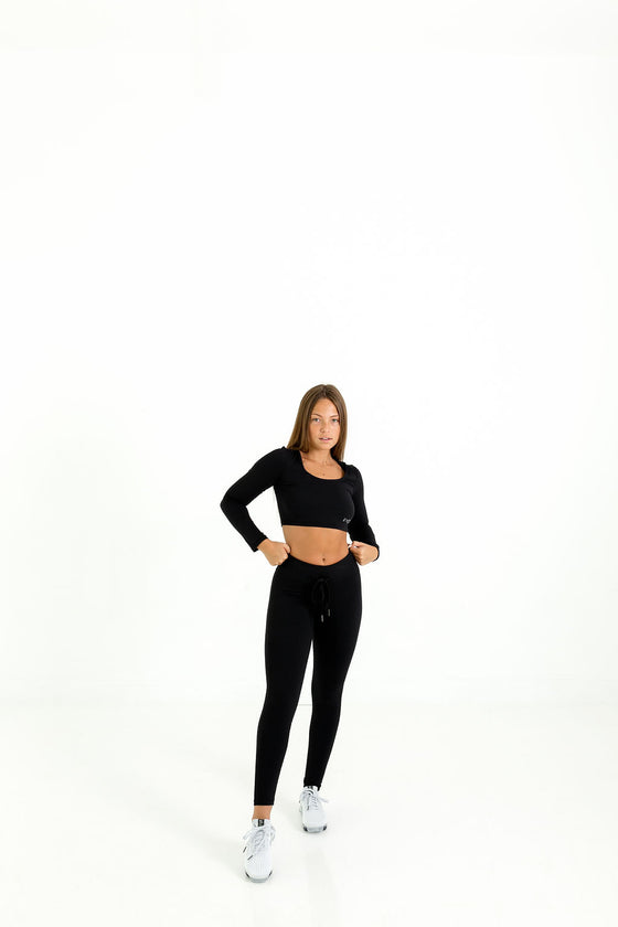 Evolve Sport Leggings (Black) - Live Evolutionary