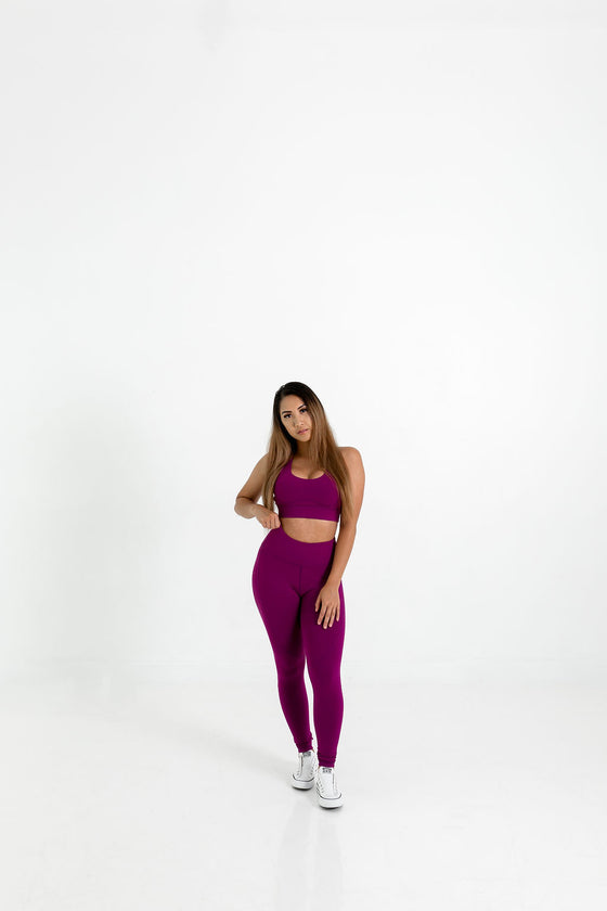 Adore Sports Bra (Purple) - Live Evolutionary