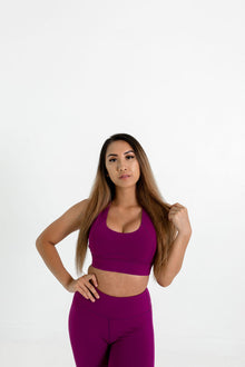  Adore Sports Bra (Purple) - Live Evolutionary