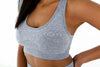 Marvel Seamless Sports Bra - Light Blue - Live Evolutionary