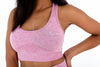 Marvel Seamless Sports Bra - Pink - Live Evolutionary