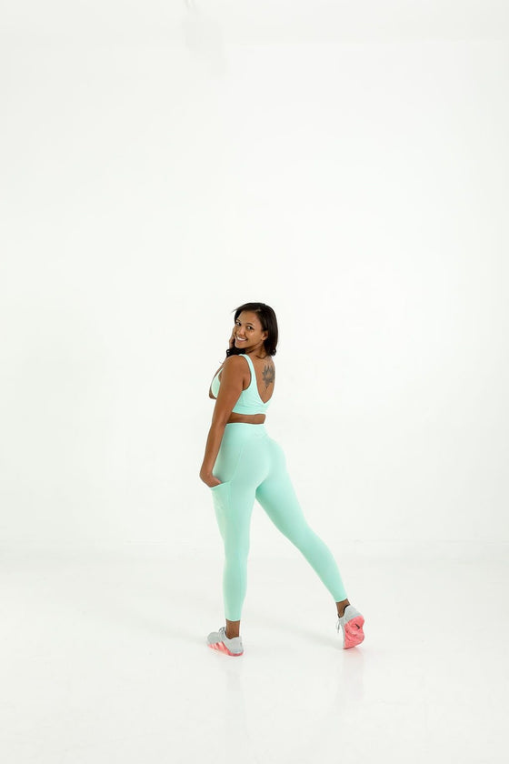 Princess Leggings (Mint Green) - Live Evolutionary