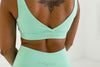 Princess Sports Bra (Mint Green) - Live Evolutionary