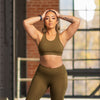 Princess Sports Bra - Olive - Live Evolutionary