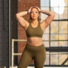  Princess Sports Bra - Olive - Live Evolutionary