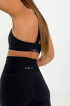 Queen Vee Sports Bra (Dark Blue) - Live Evolutionary