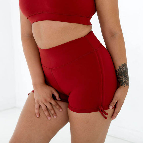 Rebel Shorts (Brick Red)