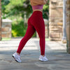 Rio Leggings - Dark Red - Live Evolutionary