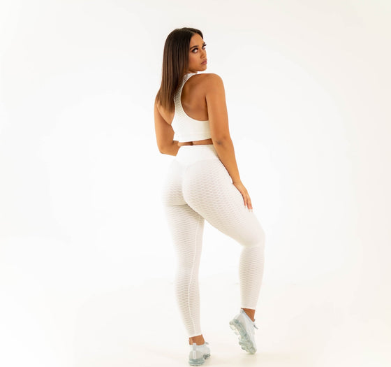 Rio Leggings - White - Live Evolutionary