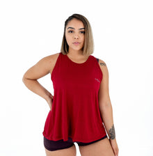  Rubix Tank Top - Burgundy - Live Evolutionary