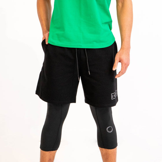 Velocity Shorts - Black - Live Evolutionary