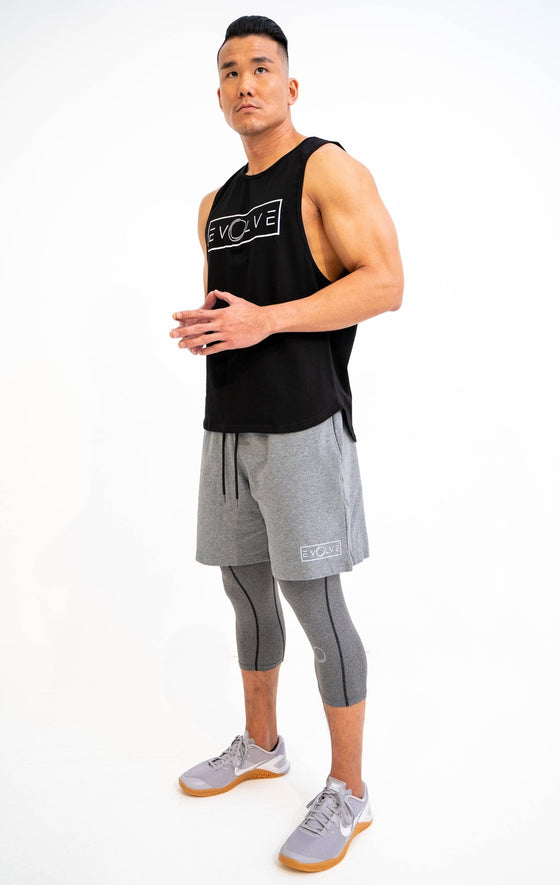 Velocity Shorts - Grey - Live Evolutionary