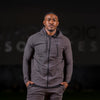 Velocity Track Jacket- Dark Grey - Live Evolutionary