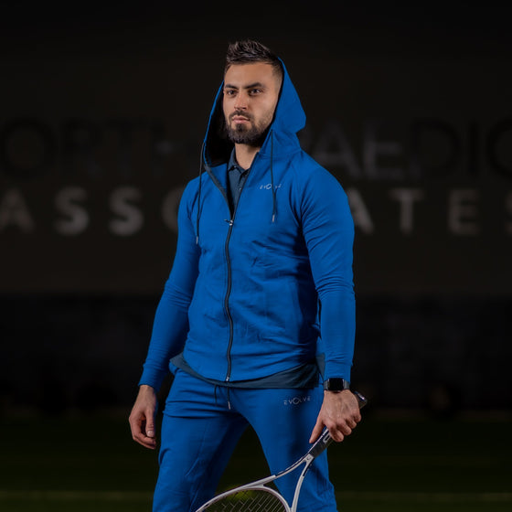 Velocity Track Jacket-Indigo Blue - Live Evolutionary